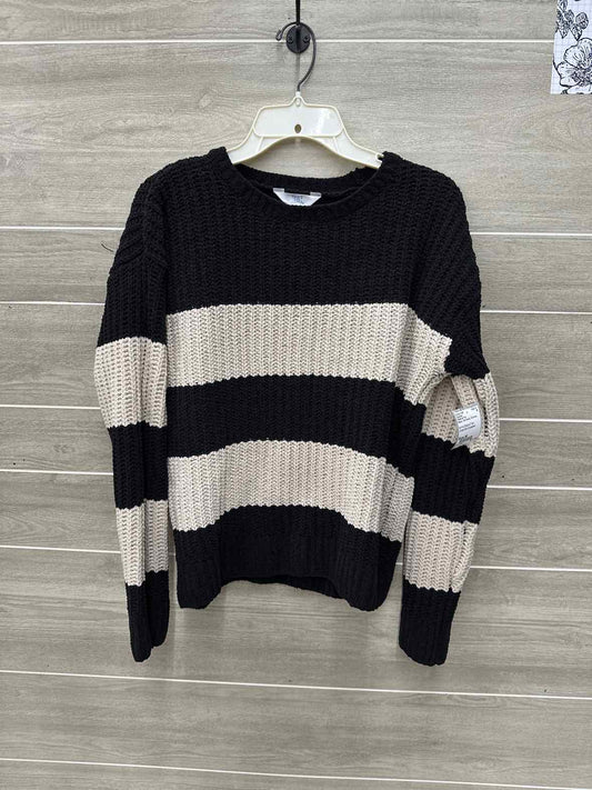 Time & Tru Black Womens Women Size M Sweater