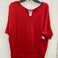 Monroe & Main Red Womens Size 1X Shirt