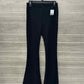 BooHoo Size 6 Long Black Womens Pants
