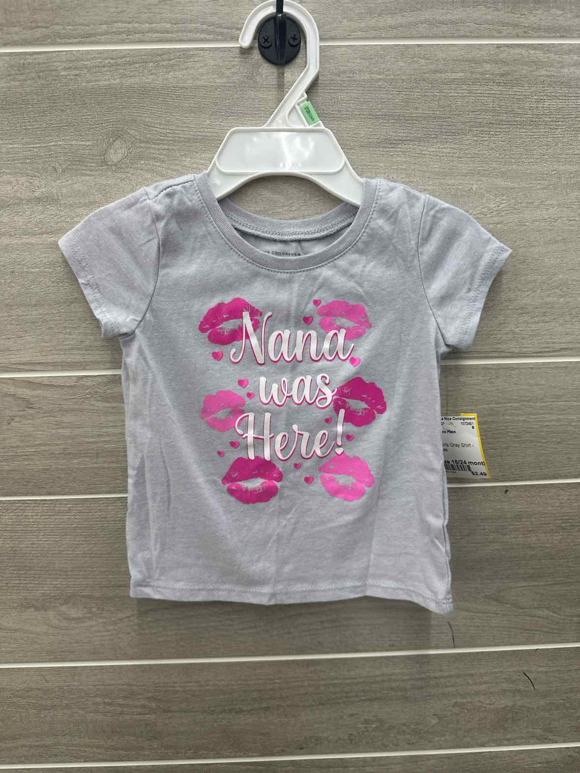 Childrens Place Girls Size 18/24 months Shirt