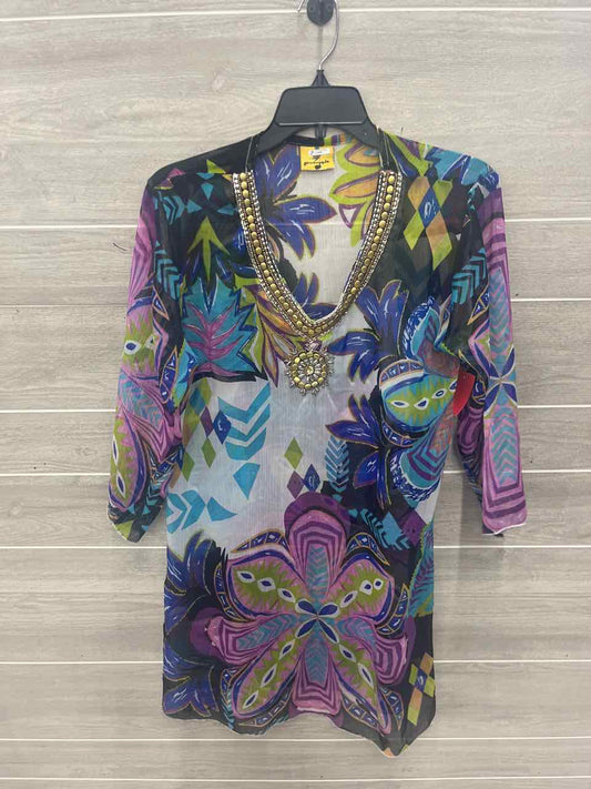 Size S Multi-Color Womens Coverup