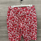 Gloria Vanderbilt Size 12 Red Womens Shorts