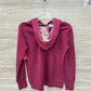 Maurices Burgundy Womens Women Size Small Sweatshirt