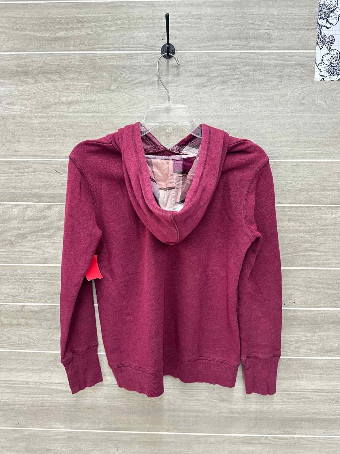 Maurices Burgundy Womens Women Size Small Sweatshirt