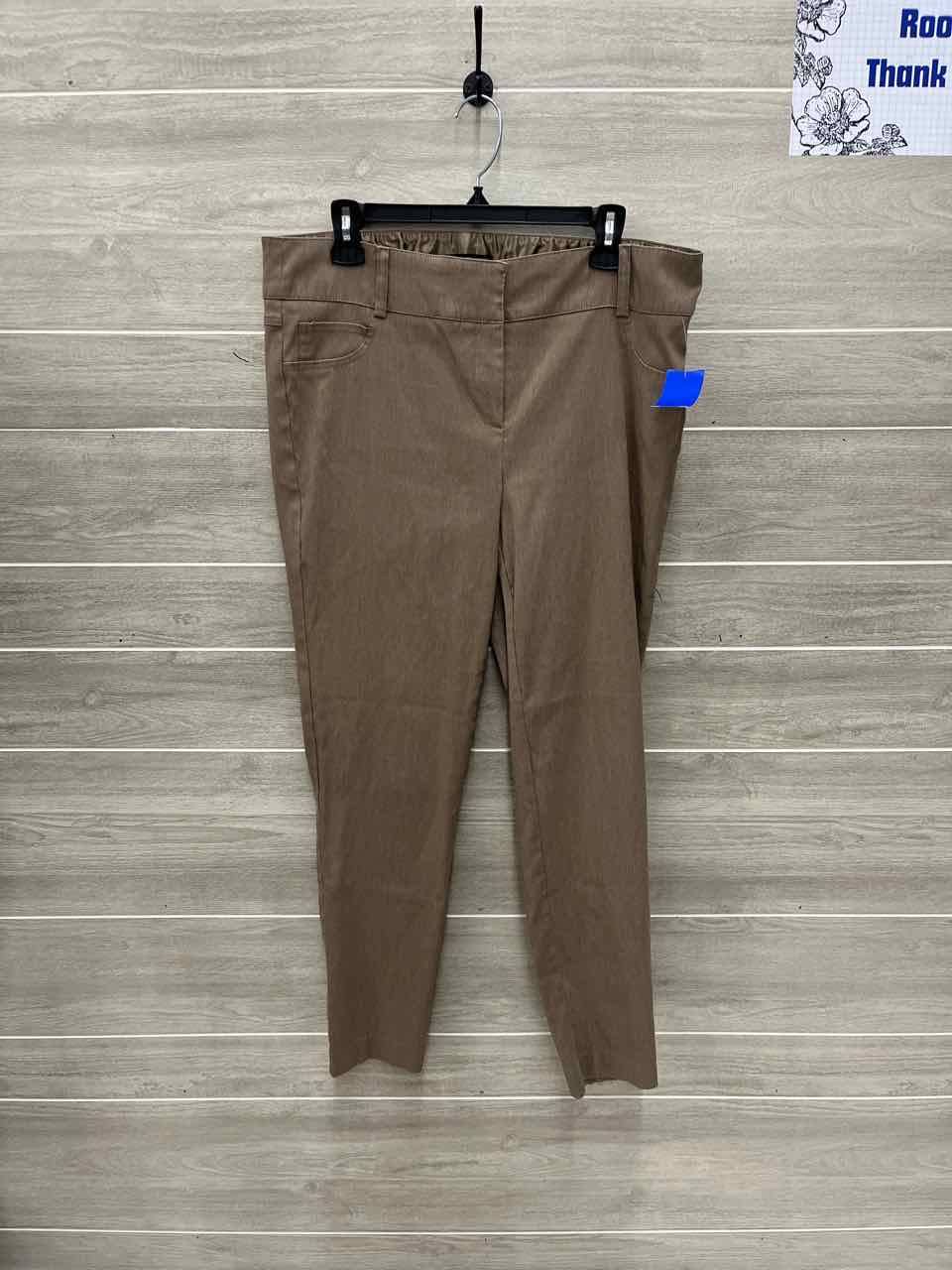 Maurices Size 14/16 Brown Womens Pants
