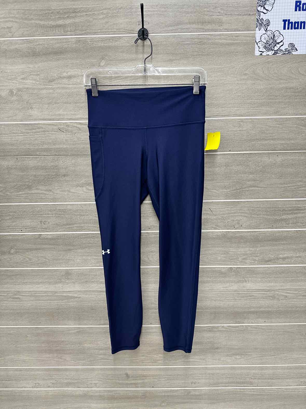 Under Armour Size M Tall Blue Womens Leggings