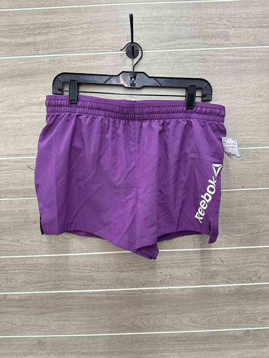 Reebok Purple Womens Women Size M Shorts