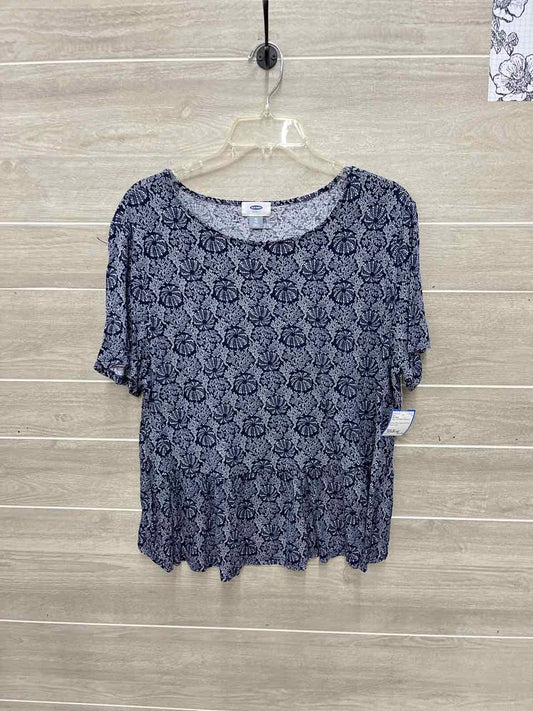Old Navy Size XL Navy Womens Shirt