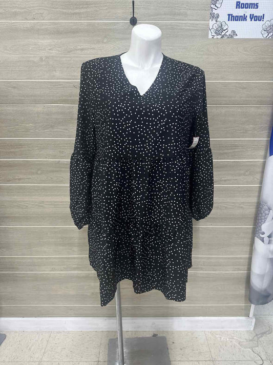 Black Womens Women Size 2X Dress