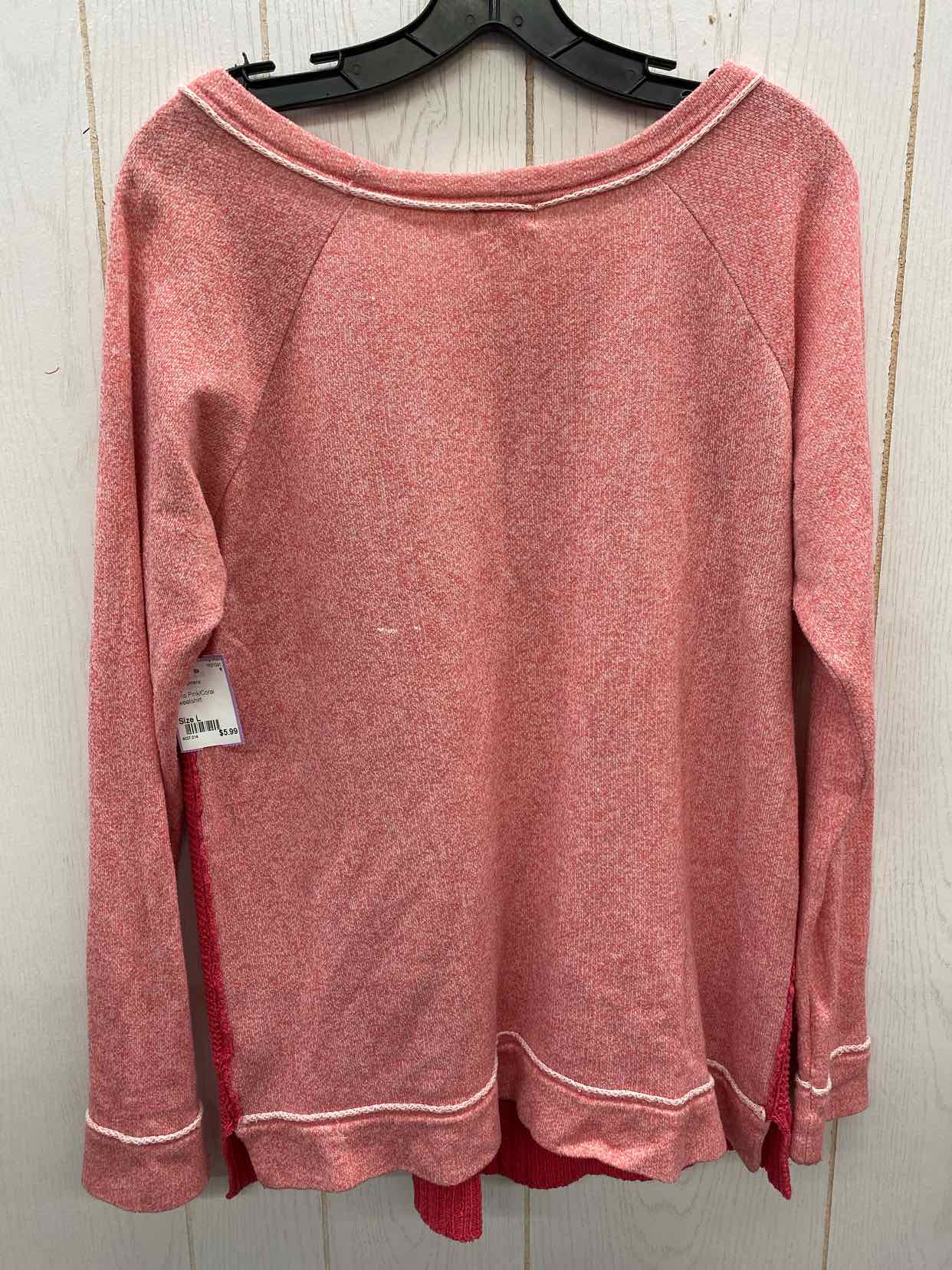 Mossimo Pink Womens Size L Sweatshirt