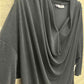J Lopez Black Womens Women Size 2X Shirt