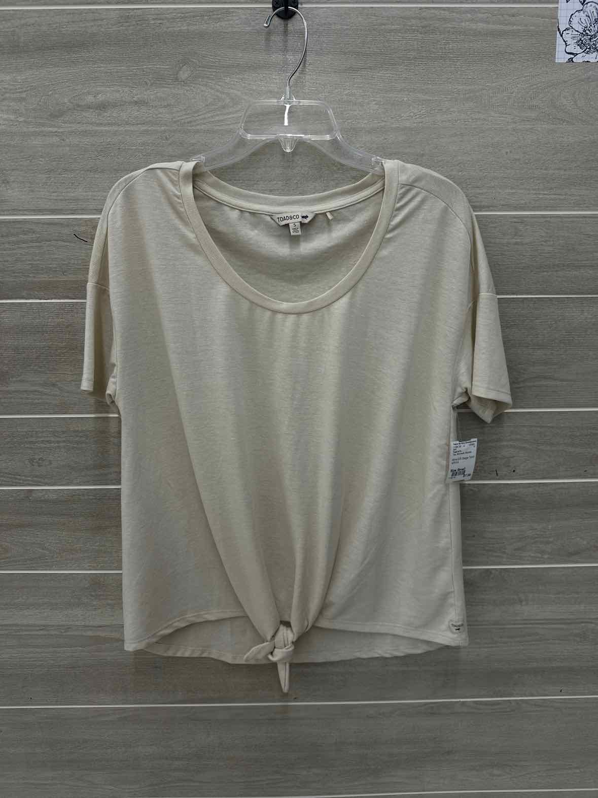 Toad & Co Tan Womens Women Size Small Shirt