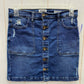 Kensie Blue Womens Size 6 Skirt