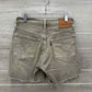 Levis Size 1/2 Olive Womens Shorts