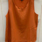 Diane Gilman Orange Womens Size M/L Tank Top