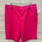 Chaps Size 16 Pink Plus Shorts