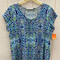 Liz Claiborne Navy Womens Size XL Shirt