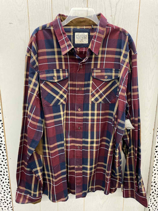 Parish Mens Size 4XL Mens Shirt