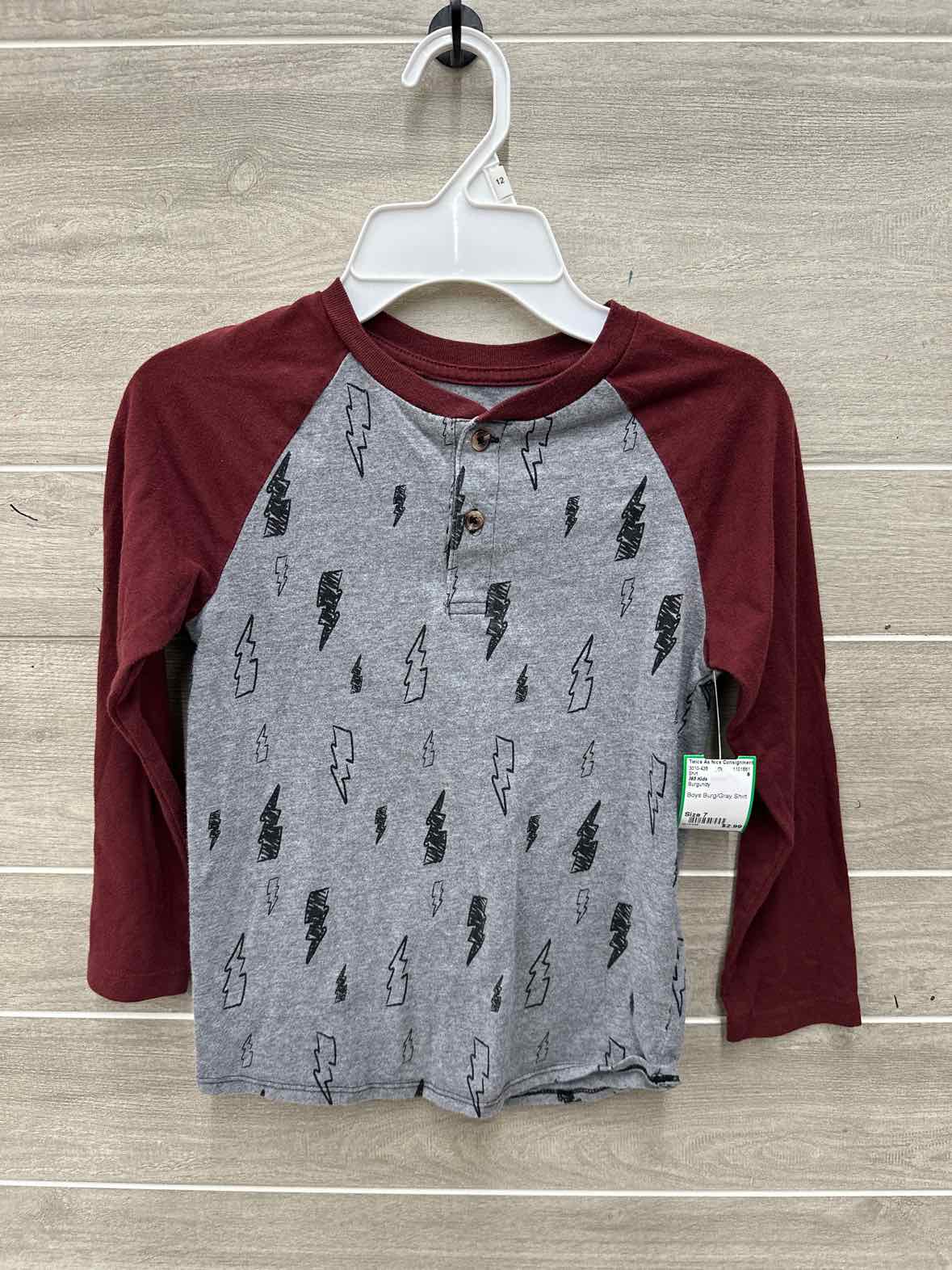 365 Kids Boys Size 7 Shirt