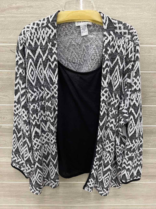 CD Daniels Black Womens Women Size 3X Shirt