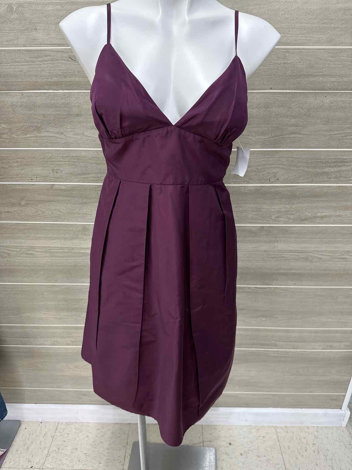 J Crew Purple Womens Size 8 Dress