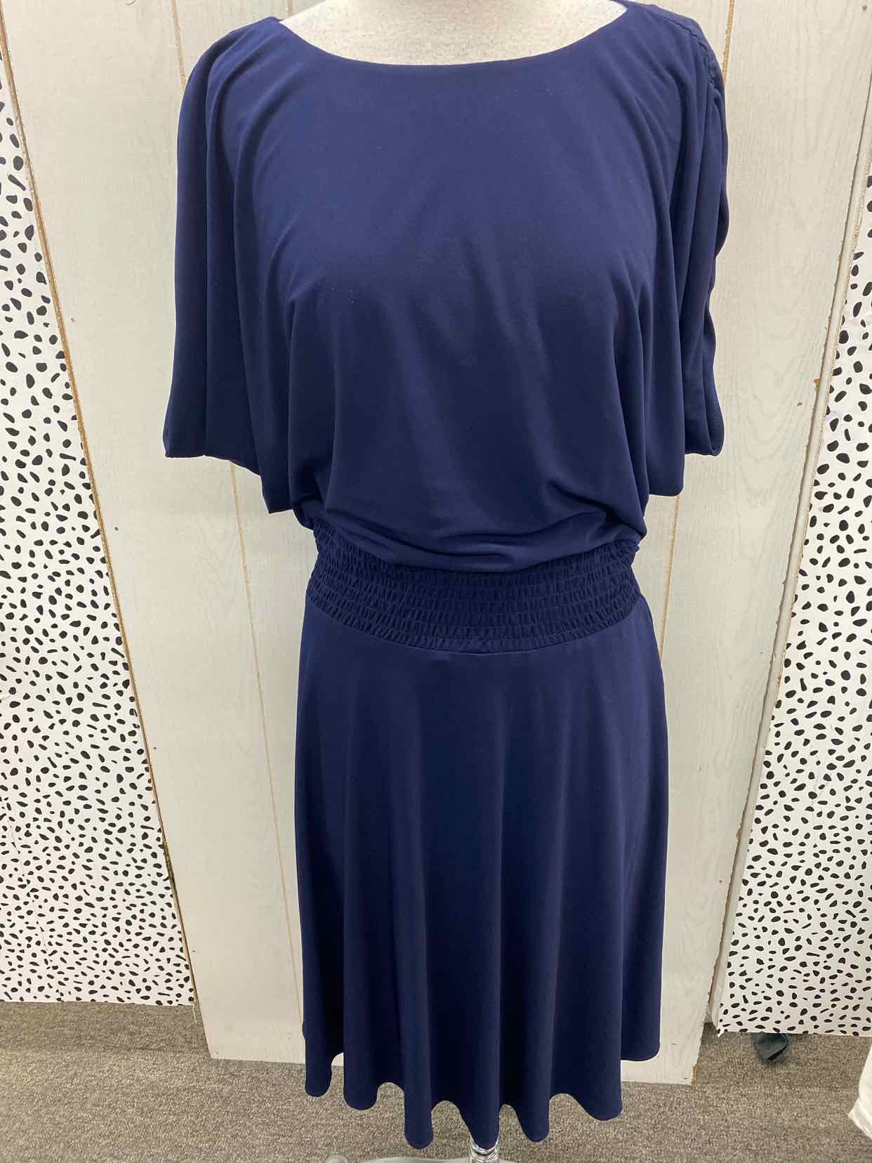 Tahari Blue Womens Size 6 Dress