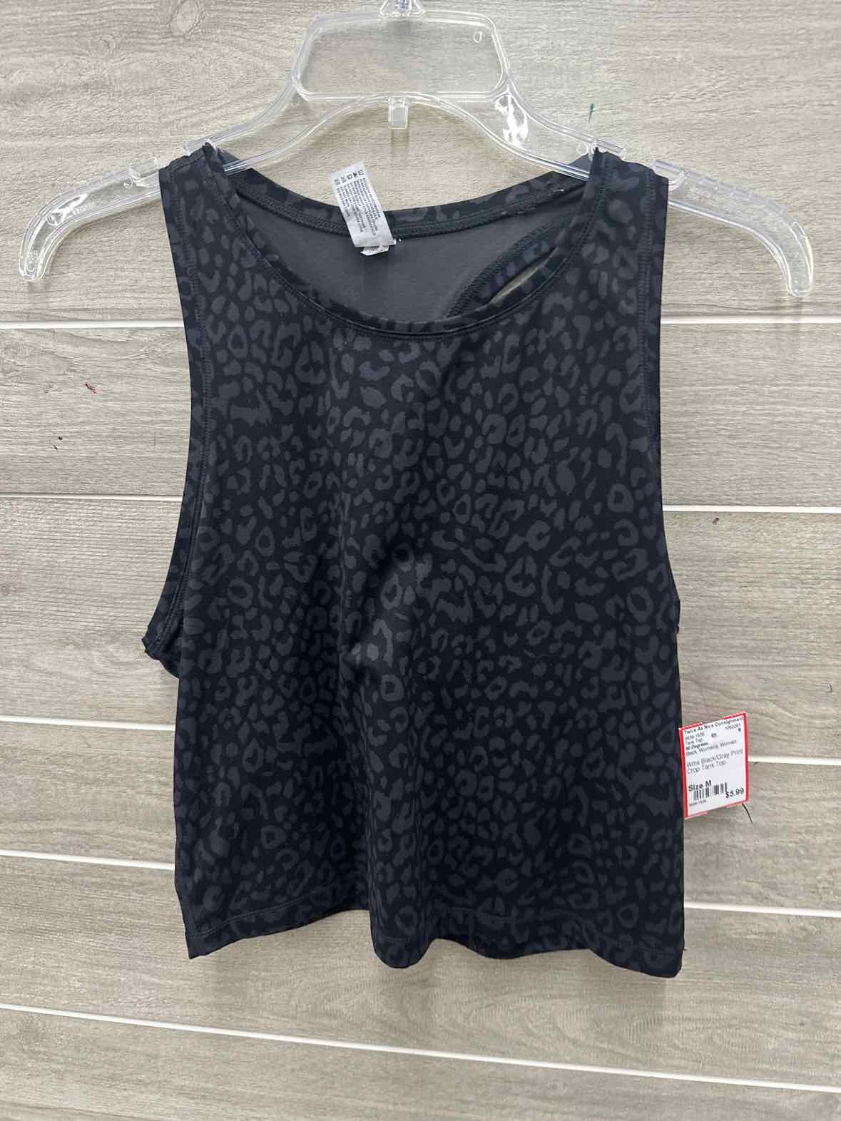 90 Degrees Size M Black Womens Tank Top