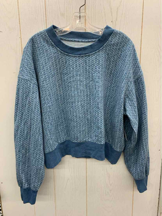 Blue Womens Size S/M Sweatshirt