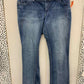 Maurices Blue Womens Size 16 Long Jeans