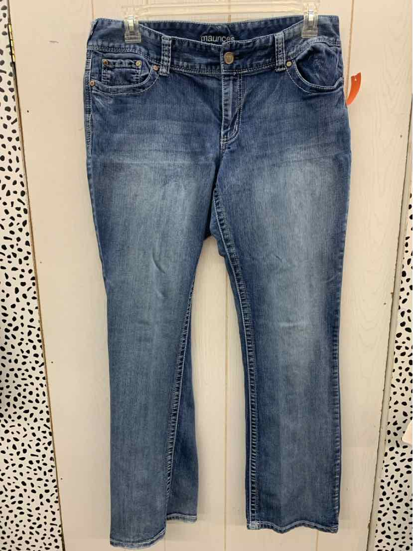 Maurices Blue Womens Size 16 Long Jeans