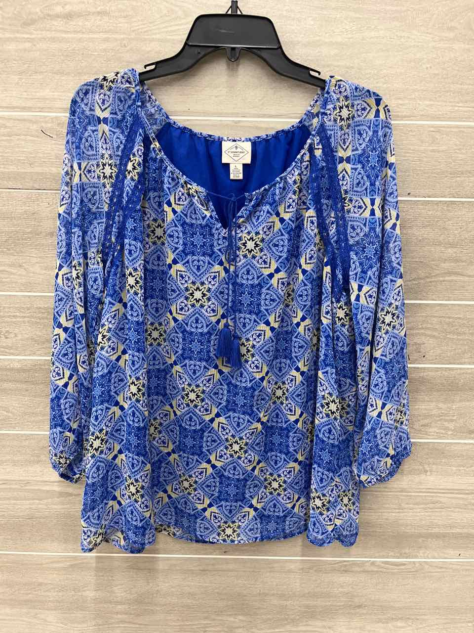 SJB Size L Blue Womens Shirt