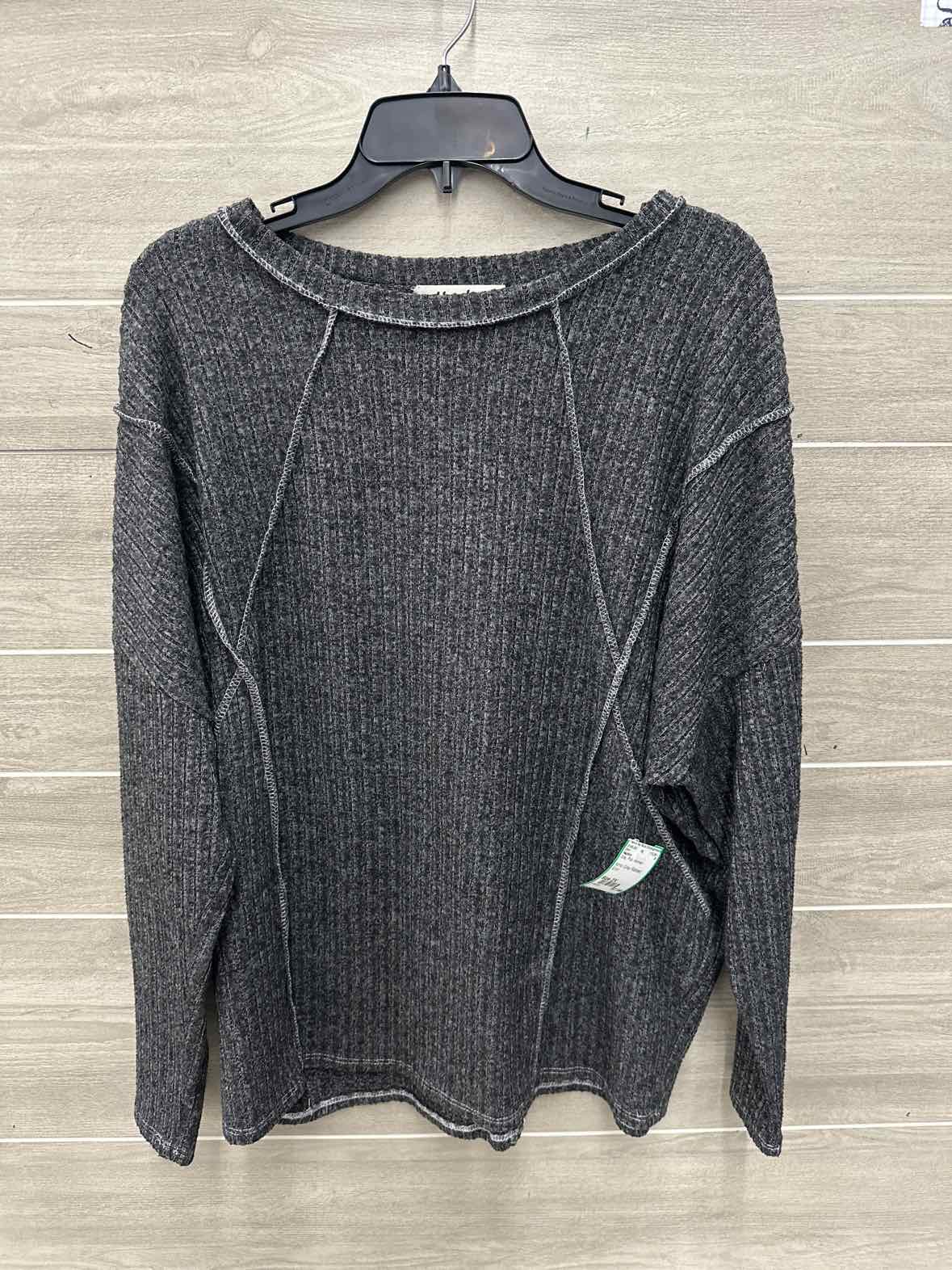 Haptics Size 2X Gray Plus Shirt