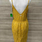 RVCA Size 10 Yellow Womens Dress
