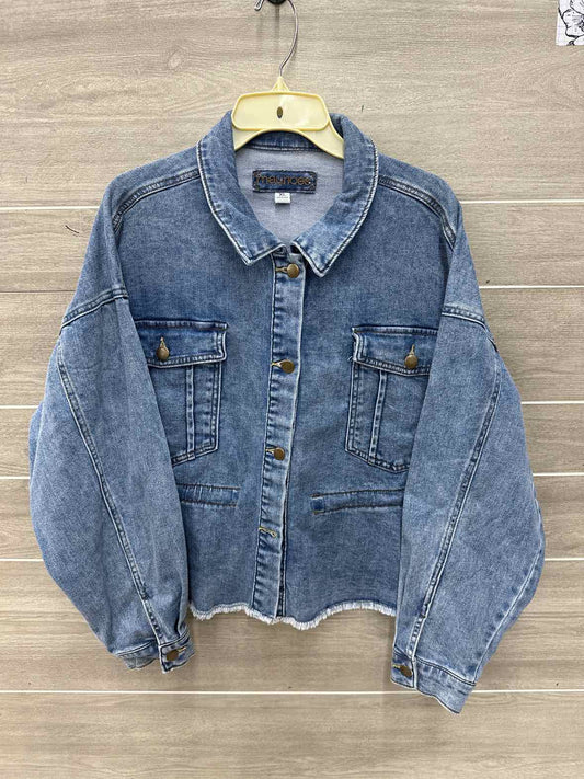 Maurices Size 14 Blue Womens Blazer