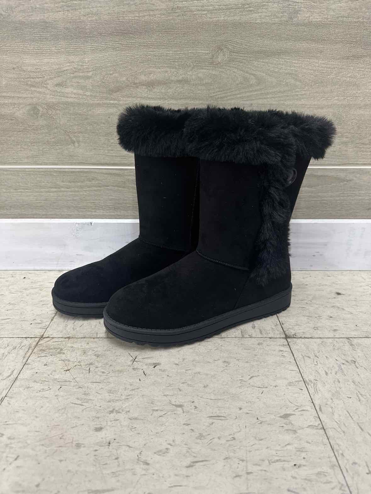 6 So Black Womens Women Size 6 Boots