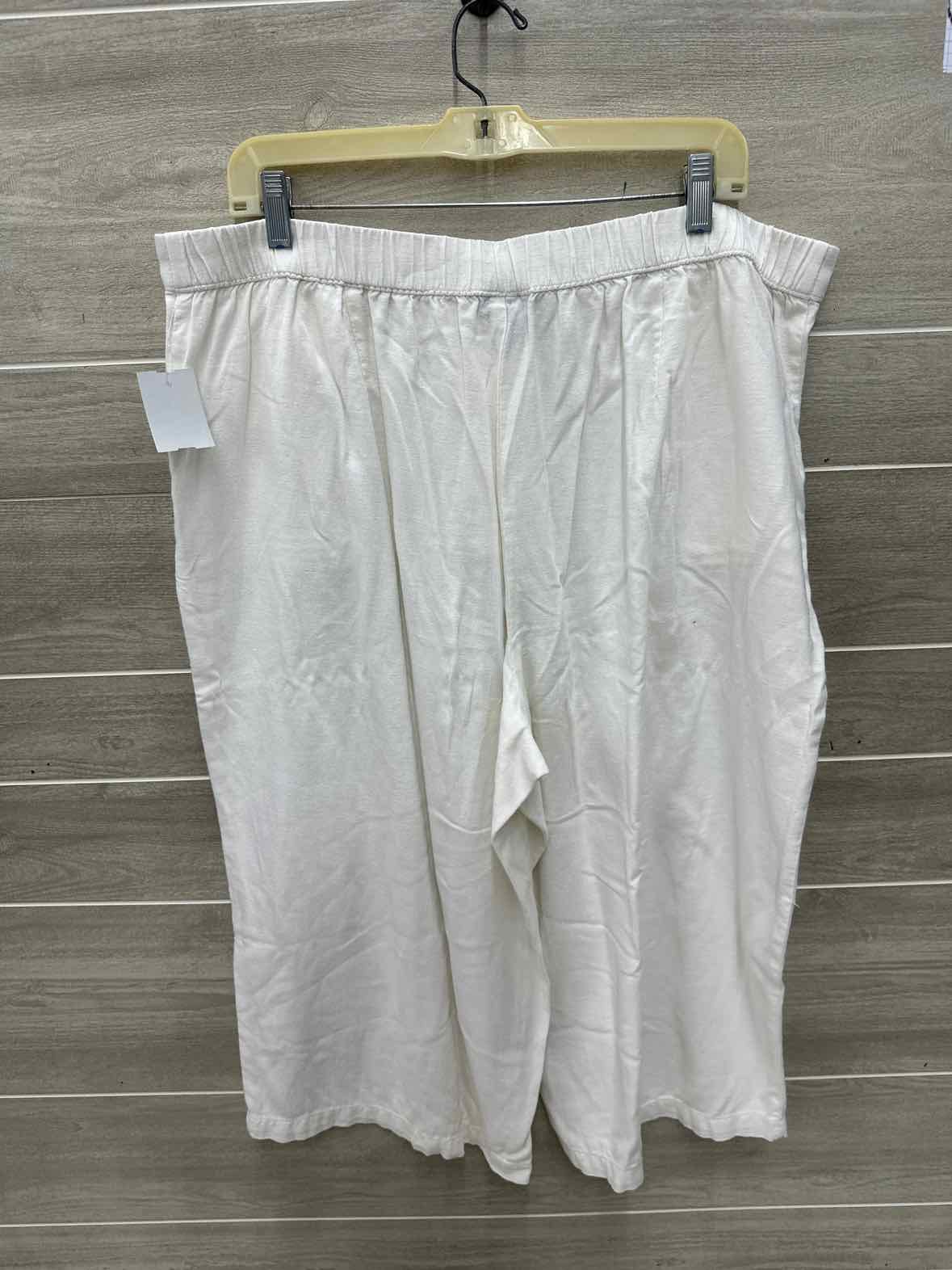 ANA Size 16 Cream Womens Pants