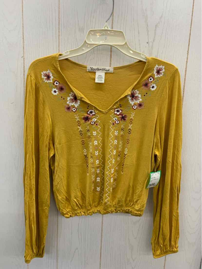 Yellow Junior Size Small Shirt