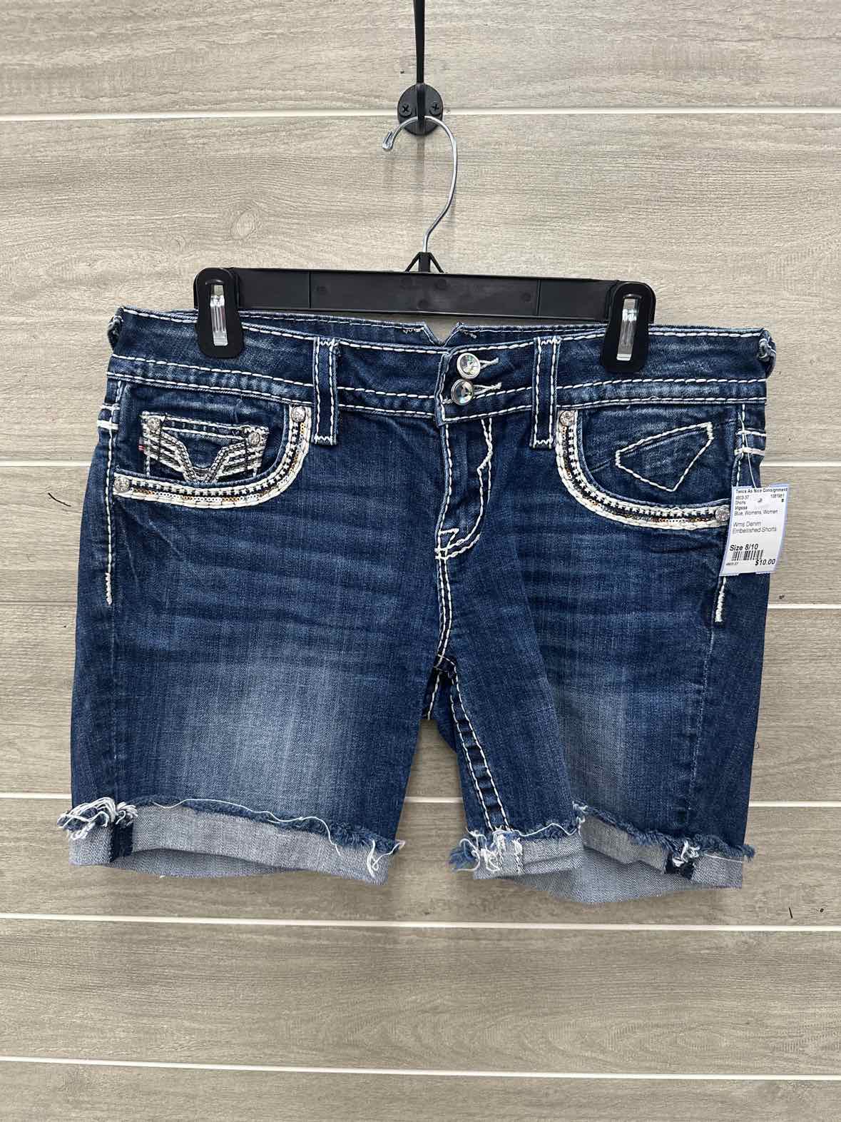Vigoss Size 8/10 Blue Womens Shorts
