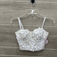Size XS White Womens Tank Top