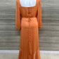 Danny & Nicole Orange Womens Size 20W Dress