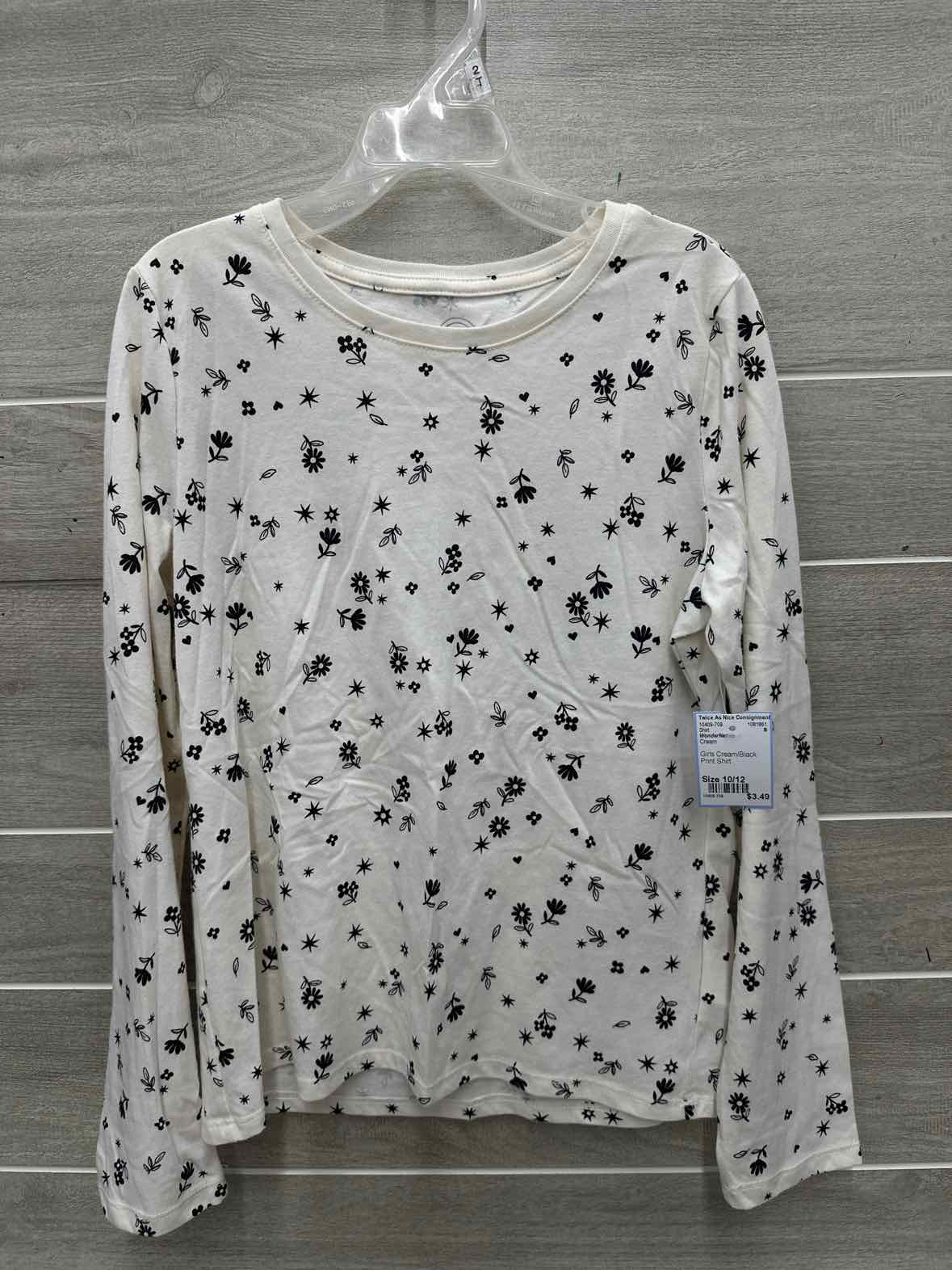 WonderNation Girls Size 10/12 Shirt