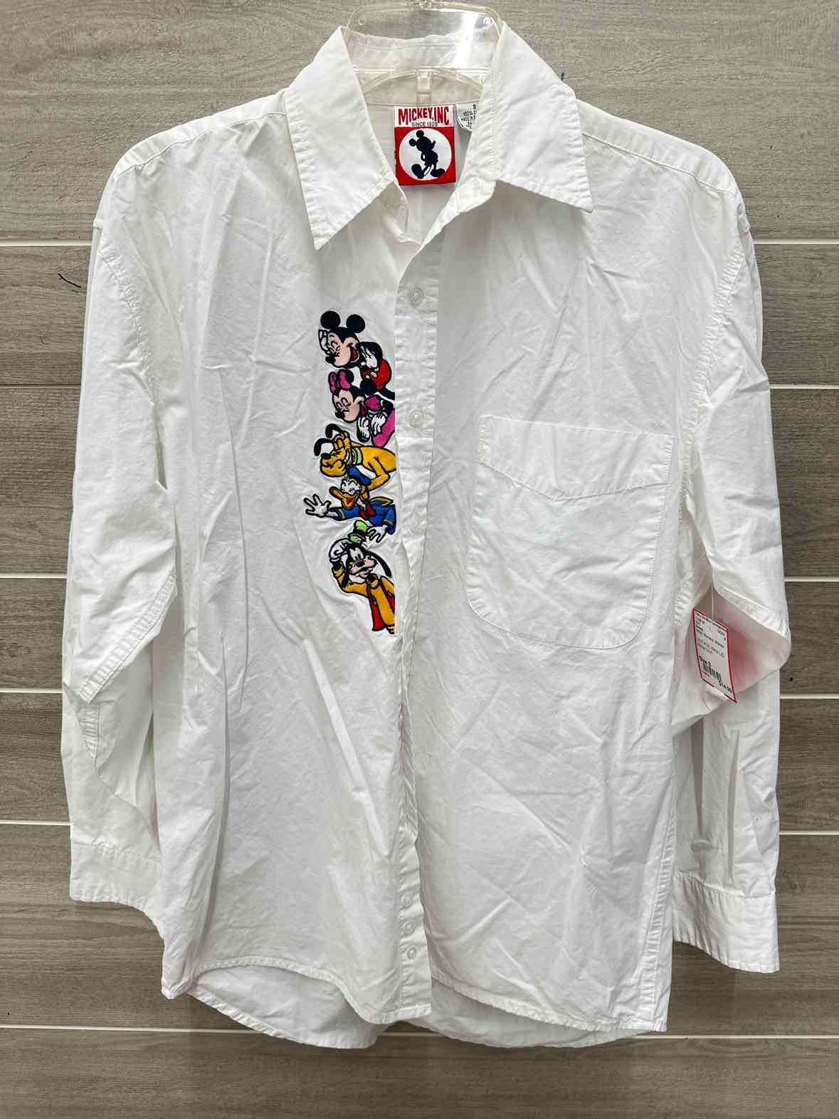 Disney Size S White Womens Shirt