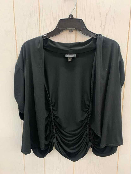 Dressbarn Black Womens Size 22/24 Shirt