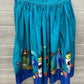 Unique Vintage Teal Womens Size 6/8 Skirt