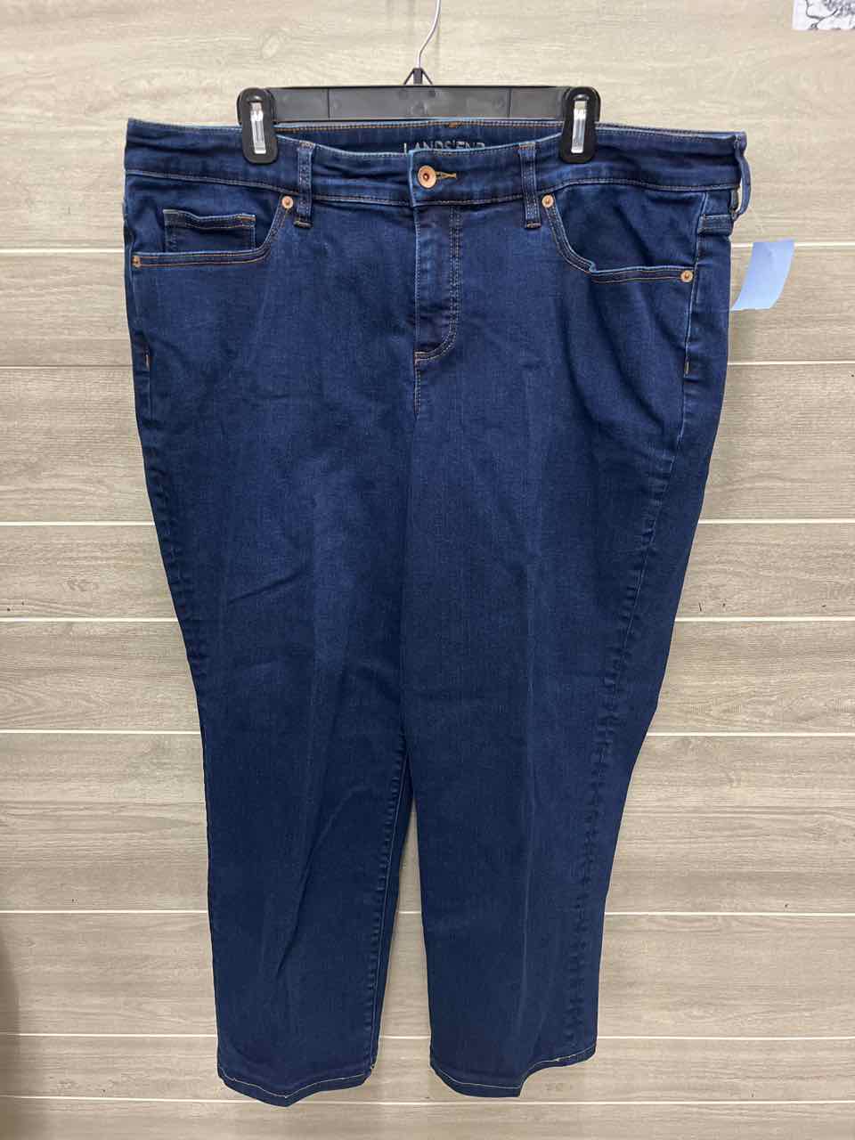 Lands End Size 22W Blue Plus Jeans