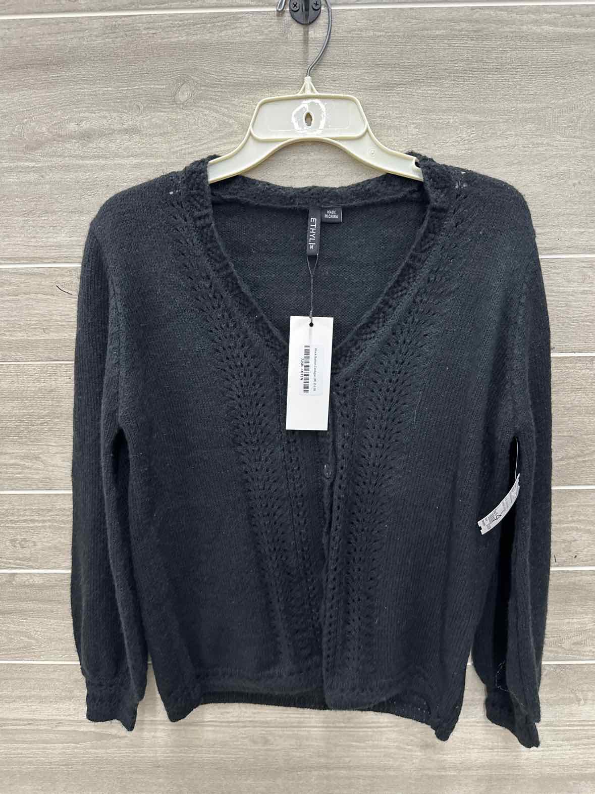Ethyl Size M Black Womens Sweater