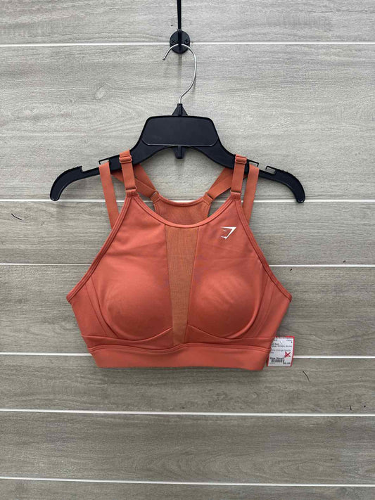 Gym Shark Orange Womens Women Size Small Bra