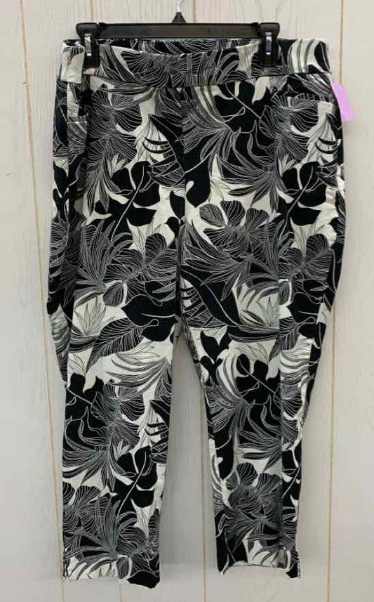 Chico's Black Womens Size 18 Pants