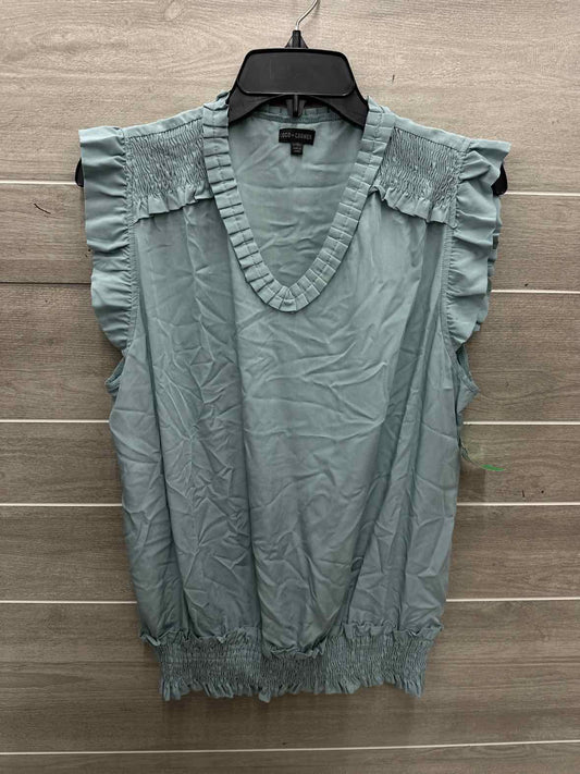 Coco + Carmen Size L Green Womens Tank Top