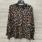 Brown Womens Women Size M Shirt